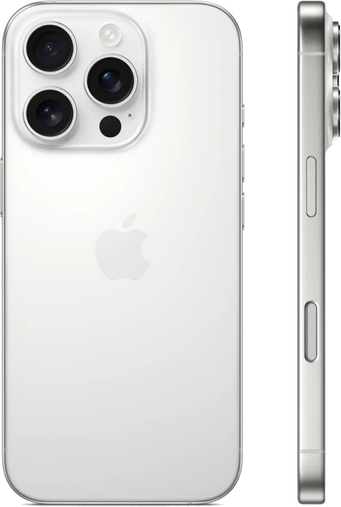 Смартфон Apple iPhone 16 Pro Max, 512GB, White Titanium | Белый